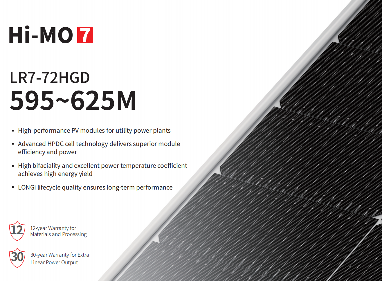 LONGI LR8-66HGD 595-625w