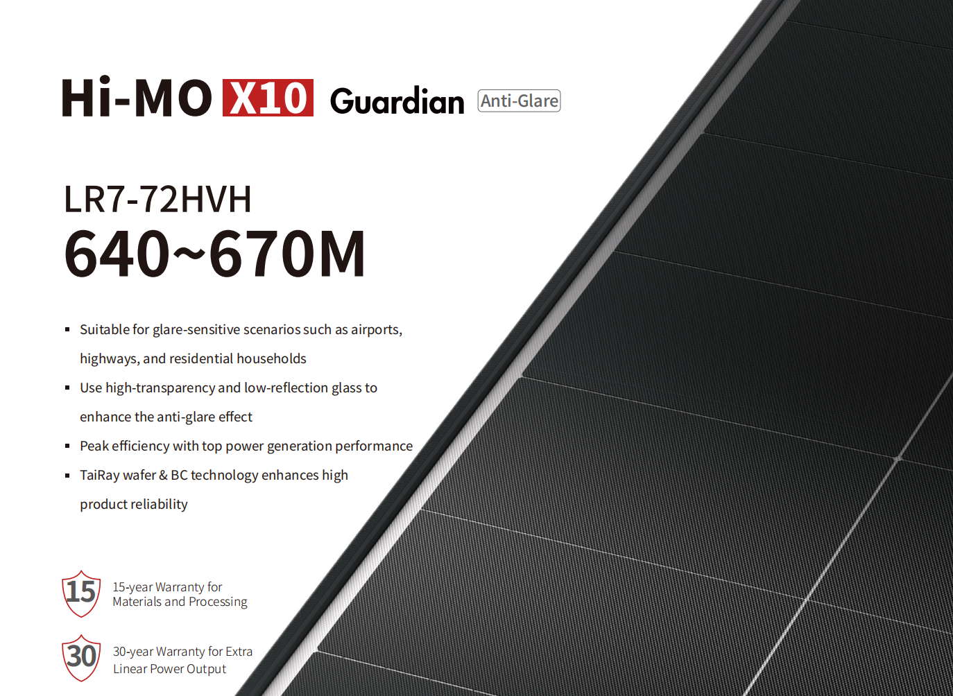 Longi Hi-MO X10 LR7-72HVH 640-670w