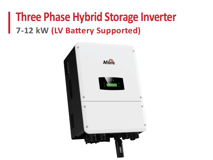 Afore Single Phase Hybrid Inverter 7-12kw