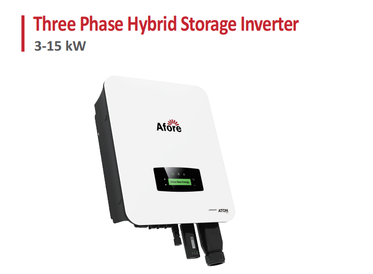 Afore Three Phase Inverter 3-15kw
