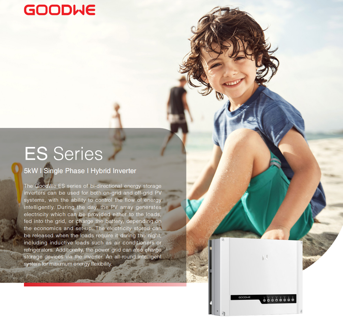 Goodwe Single Phase Hybrid Inverter 5kw