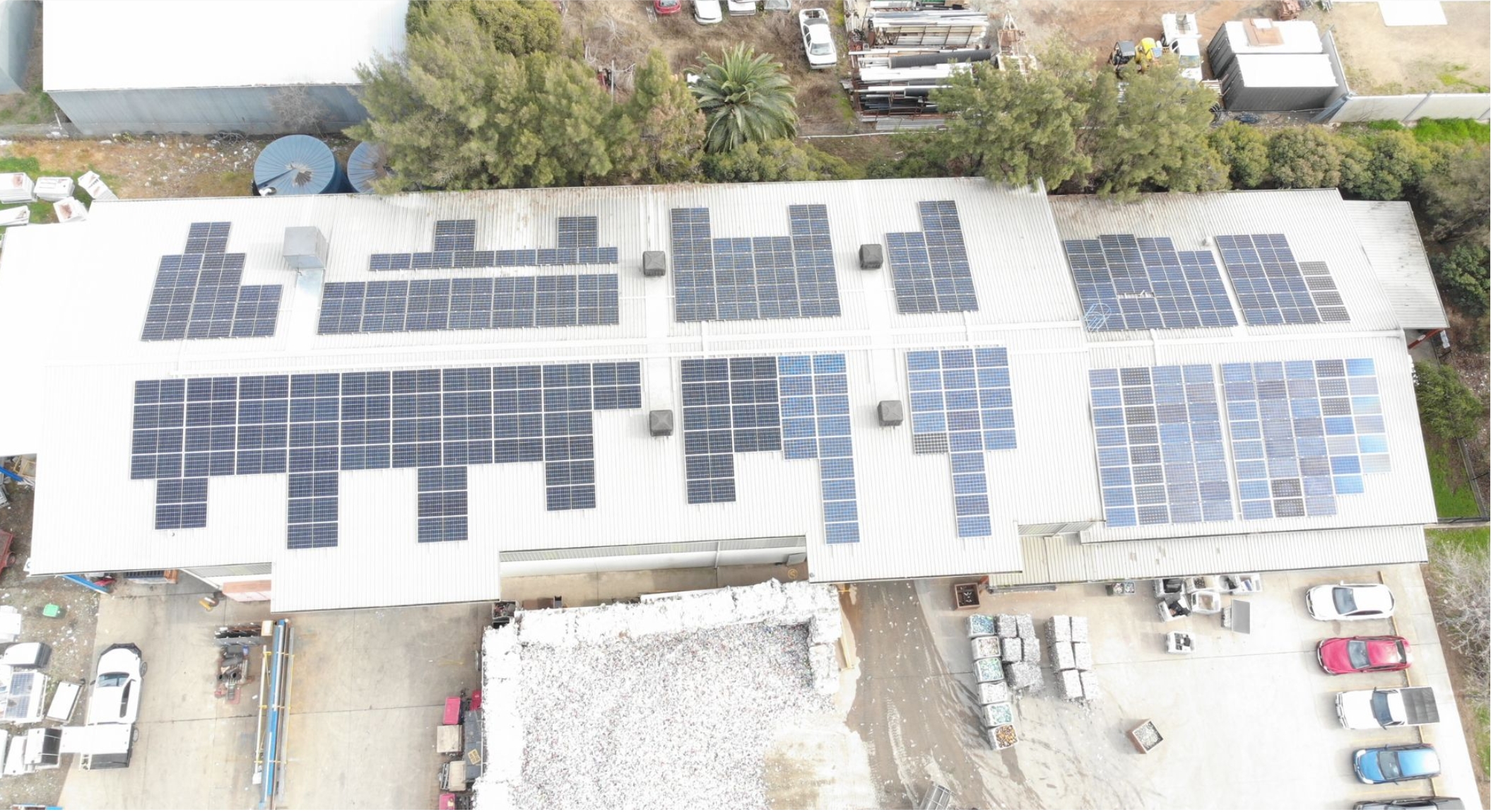 Offer the solar energy for local residents in Zimbabwe